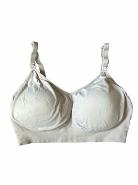 auden Seamless Nursing Bra gray size large